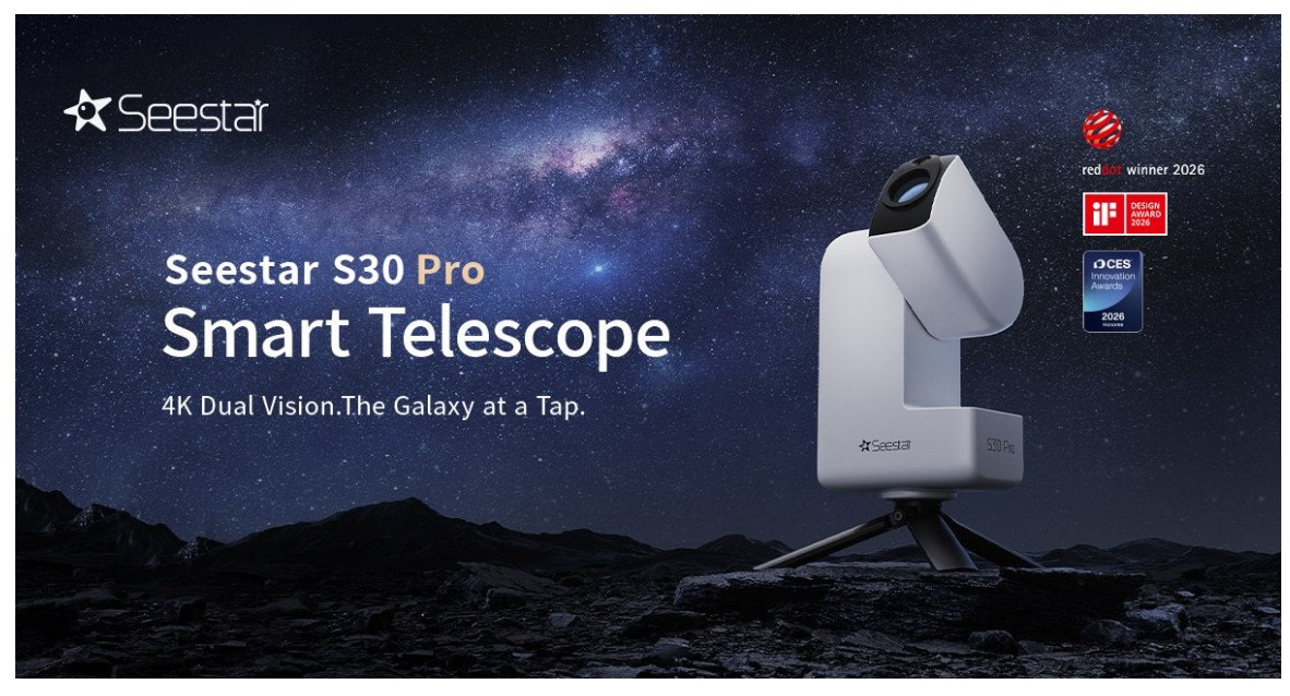 ZWO SeeStar S30 Pro All-in-One Smart APO Telescope - Rother Valley